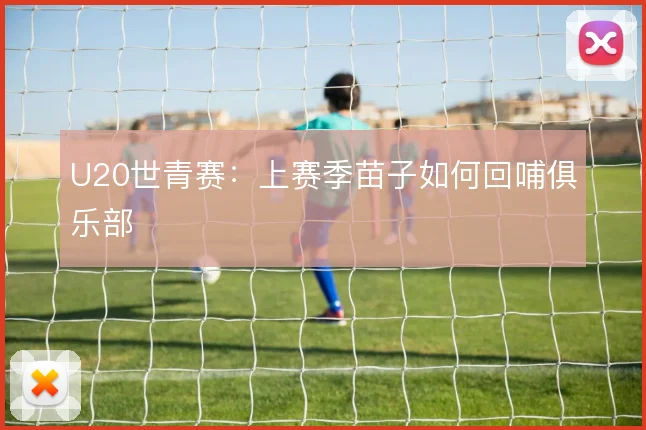 U20世青赛：上赛季苗子如何回哺俱乐部